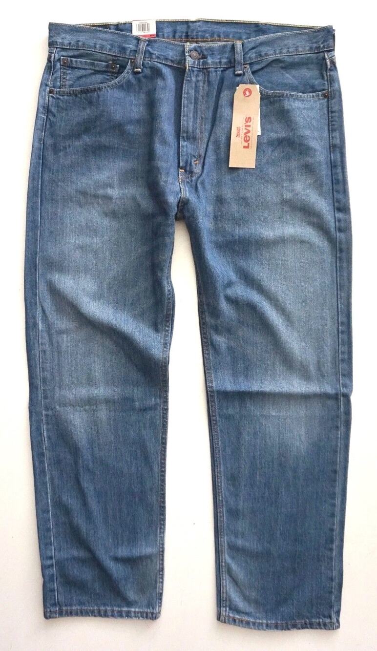 Levi's Levis Nwt Mens 505 Regular Fit Dovekie 005051476 Denim Jeans 38 x 30